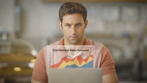 3M Bright Screen Privacy Filter ขนาด 16.0 นิ้ว (16:10) แผ่นกรองแสงป้องกันการแอบมองจากด้านข้าง สำหรับ Laptop [BP160W1B]