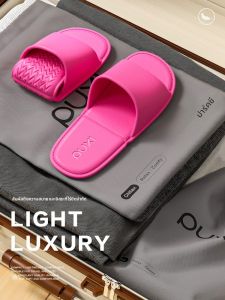 รองเท้าแตะพับได้แบบสวม EVA สำหรับคู่รัก รองเท้าแตะลำลองสำหรับเดินทางในช่วงฤดูร้อนปี 2025 รองเท้าแตะแบบสวมส้นแบนสำหรับผู้หญิง รองเท้าแตะแบบสวมแบบพกพา