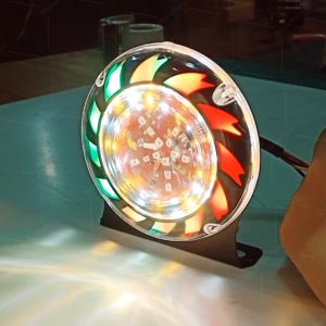 ไฟท้าย 1ชิ้น 24V LED *โครงเหล็ก ไฟท้าย ไฟสัญญาณรถยนต์ รถบรรทุก หรือรถรุ่นทั่วไป (Halo)