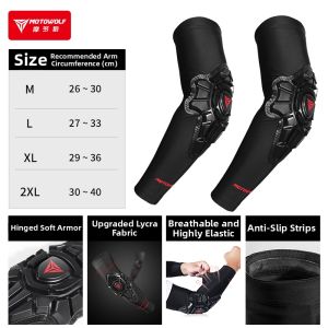 Motowolf | Summer Sun Protection Breathable Elbow Protector