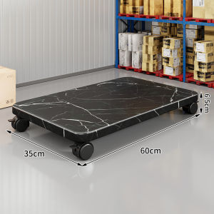 Moveable Under-Table Printer Stand with Wheels Organizer