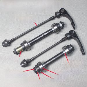 Quick Release Mountain Bike Road Bike Drum Brake Conversion Axle Hollow Quick Install Bearing Wheel Hub for Cycling Gear