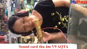 Mic Thu Âm Woaichang Bm900 Cao Cấp Micro Livestream BM900 Chuyên Dụng Cho Dòng Sound Card K10 K300 H9 V8-H2Pro Audio