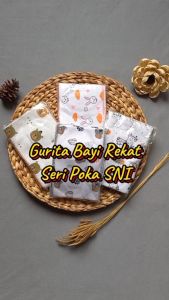 6pc/3pc Gurita Bayi Rekat Seri PINK Poka Perekat Press ZAK10