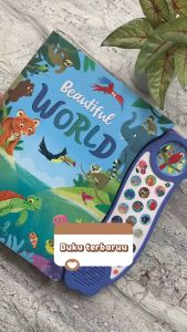 Mega Sounds Beautiful World 18 tombol suara - Buku bersuara hewan - Animals sound book [Igloo Books]