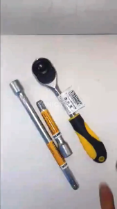 Gagang Rachet Kunci Sock Sok Otomatis + Extension Bar / 30 Stang Kunci Shock 1/2" x 10" x 24 T