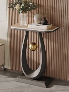 Modern Minimalist Luxury Rock Plate Flower Stand Movable Living Room Corridor Decoration Shelf Balcony Flower Residential Furniture