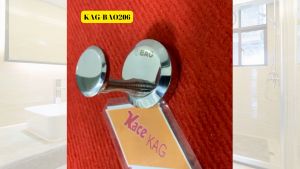 [HCM]Móc đơn Inox Bảo KAG-BAO206 móc treo đồ nhà tắm SUS304 đế đúc thiết kế đẹp sang trọng gọn gàng