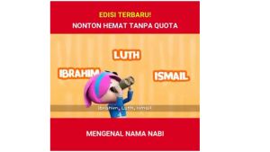 USB SMART  Flashdisk  Video Edukasi Anak Muslim Belajar dan Bermain 32GB Free OTG