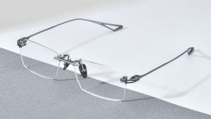 FONEX Titanium Glasses Frame Men New Rimless Square Matte Eyeglasses Optical Frame Eyewear Act-fix