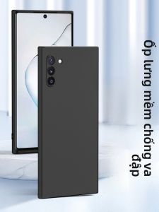 HENYOU | Ốp lưng điện thoại silicon mờ chống rơi cho Samsung Note20 Ultra Note10 Full coverage bảo vệ toàn diện cho nam và nữ mẫu mới