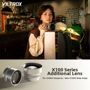 VILTROX | Telephoto Wide Angle Front Lens for Fujifilm X100 Series