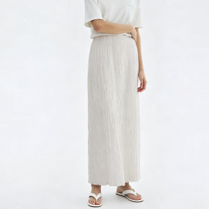 AMII | Lightweight Slimming Casual Versatile Womens Half Skirt
