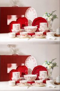 mornenjoy | Giftware Underglaze Porcelain Dinnerware Set