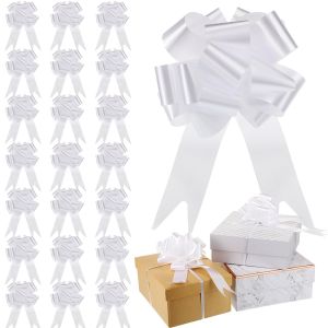 Pull Bows for Gift Wrapping Gift Wrapping Pull Bows with Ribbon for Christmas Presents Wedding Decor Basket Bag Holiday Decor