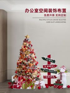 Office Space Classy Large Christmas Tree Decoration Floor Ornaments Internet Celebrity Fancy Christmas Photo Props