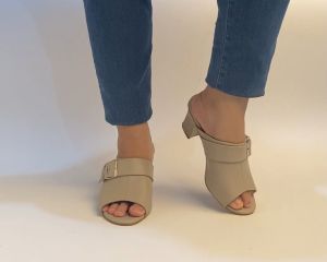 Sandal Wanita Uk Besar 4142434445 Hak 7cm/Sandal Wanita Uk Big Size Jumbo Model Simple/Sandal Pesta Keundangan/Sandal Kerja/Sandal santai