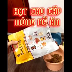 1KG Thức ăn hạt MÈO PETVIE bổ sung DẦU CÁ HồI và RAU Củ giúp Lông khỏe giảm rụng giảm chảy nước mắt