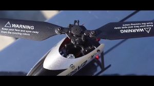 3D RC Helicopter for Adults - C129V2 Air Ballet Flip Stunt Rolling 2.4Ghz 4CH Single Blade 6-Axis Gyro - Combo Set with Battery and Charger - From Bangkok