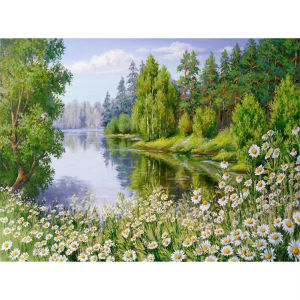 Serene Natural Landscape Art Jigsaw Puzzle 500/1000/1200/2000PCS Relaxing Hobby Art Collectible Gift
