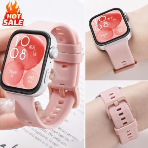 Sprot Silicone Band For Huawei Watch Fit 4/4pro Smartwatch Accessories Replacement Correa Bracelet for Huawei Watch fit 3 strap