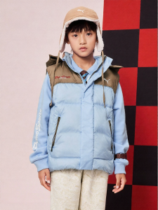 PUMA | Winter Removable Hood Quilted Down Vest