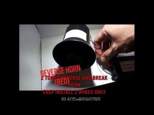 Backhorn 2 TONES AYAWKOL (BRAKE) & ATRASIKOL+COFFIN DANCE (REVERSE) BACKHORN/BRAKEHORN  12v/24v back horn for truck 24v