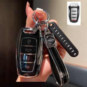 Great Wall Haval H6 Key Cover H2S Harvard F7 M6Plus Big Dog H9 Red Rabbit H7 Womens Key Holder Car Interior Accessories
