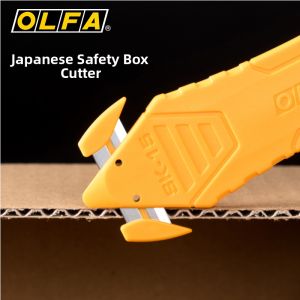 Portable Dual-Head OLFA Film Cutting Knife SK-15 Safety Box Opener Art And Craft Knife Hand Tool from Japan Plastic Material
