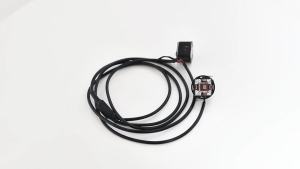 KEVANLY | 1pair Motorcycle LED Strobe Eagle Eye Lights Red Blue Flash Mirror Signal Light 12V Motor Accessories Driving Light