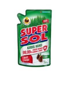 Supersol Karbol wangi 1500ML & 750ML