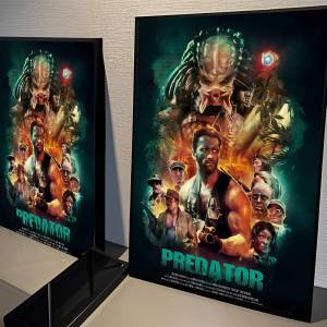 Moetch | Classic The Predator Horror Movie Gift Frameless Poster Personalized Gift For Lovers Customizable Decorative Home Decor