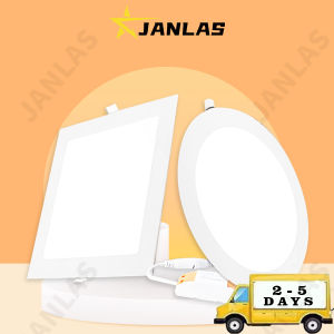 Ultra-thin Pin Light With Driver Panel Light Ceiling Light Down Light 3W 6W 9W Round Square Energy Saving Lights JANLAS
