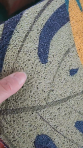 Lụa vòng tròn nhỏ tươi ins gió thảm lót sàn lối vào cửa thảm dày chống trơn trượt hiên nhà thảm ngoài trời thảm cửa có thể cắt theo ý muốn