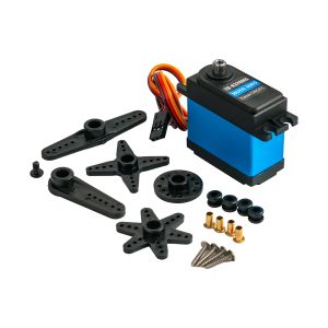 20KG Digital Servo High Torque 4.8-8.4V Metal Gear 180 270 Degree Dual Angle RC Car Crawler Robot Arm DIY Part Accessory Set