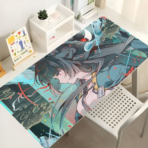 Mouse Pad Office Laptop Anime Rubber Gamer Desk Mat PC Computer Zenless Zone Zero Hoshimi Miyabi Keyboard Pad Kawaii Mousepad
