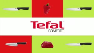 Tefal Comfort Utility Knife with Cover 12cm (K22139) (Cooking Utensils/ Spatula/ Perkakas Memasak/ Pisau)