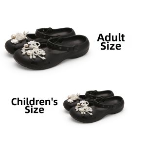 XIXITIAO | Soft Gentle Pearl Flower Mary Jane Sandals