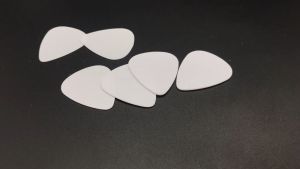 10 Pcs ABS Acoustic Ukulele Bass Electric Guitar Picks Plectrums Accessories 0.5mm-1.0mm
