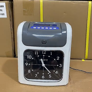 AP TRADING Eagle ET3000 Bundy Clock With Timecard LED Screen Power Outage Available Time Card Machine With Battery(ORIGINAL)