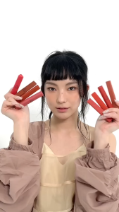 Original 3CE Sketchstick Lipstik Triangle lipstick matte vibrant color pigmented creamy smooth comfortable lip care K beauty
