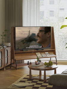 Quyuan  | Vintage Wooden TV Stand for Small Living Rooms 2025 New Style
