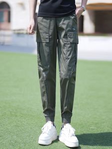 Fashionable Outdoor Work Pants Casual Loose Fit Mens Womens Harajuku Style Trousers for Hiking Camping Daily Wear