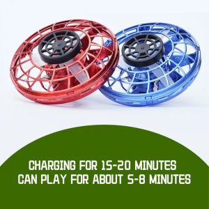 Boy toysToys UFO for kidsFlying Spinner Toys with 360° Rotating Flynova Pro UFO Flying Toy Boomerang USB Charging Mainan Terbang Budak Fidget