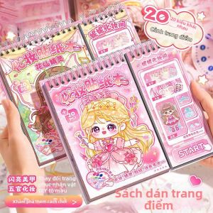 XIANGCAI | Nhãn Dán Trang Điểm và Mặc Đẹp Công Chúa Dễ Thương