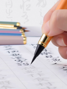 HERO | Fountain Pen Style Wolf Hair Calligraphy Pen for Adults Writing & Beginners 1 Unit