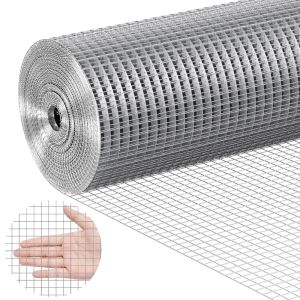 1 Roll of Metal Wire Mesh Rolled Chicken Fence  Metal Wire Mesh Rolled Chicken Fence