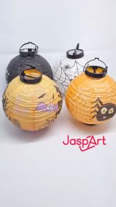 Lampion Kertas Gantung Halloween Dekorasi Rumah Lantern Halloween Deco