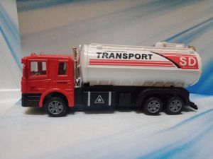 Mainan Dan Kokeksi diecast Truk pemadam Pullback