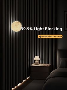 WEILAISHI | Light Blocking Soundproof Thermal Insulated No Drill Hanging Curtain